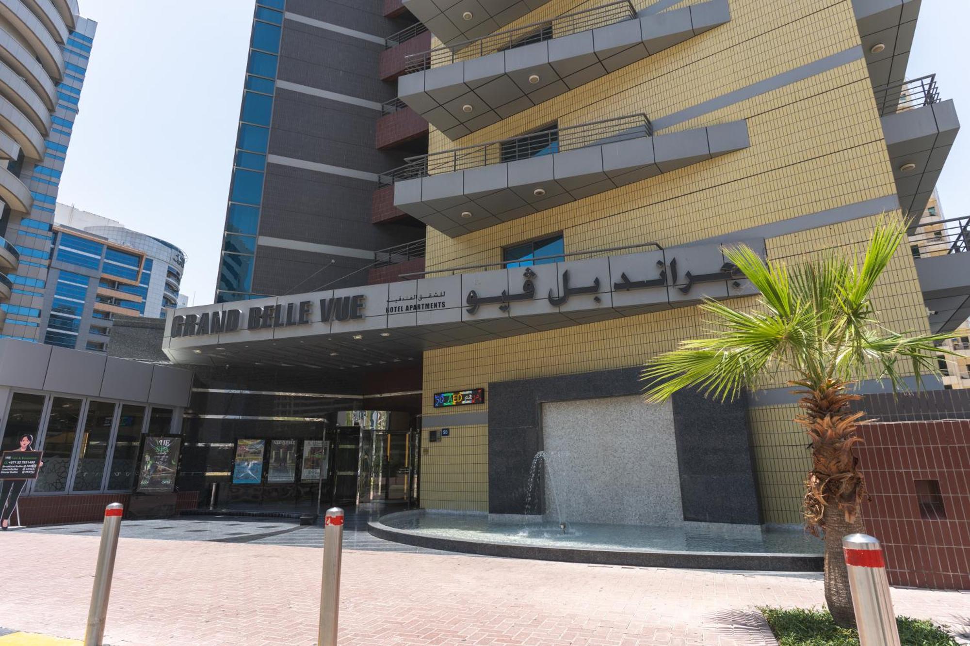 Grand Bellevue Hotel Apartment Dubai Exterior foto